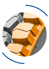 OPEN-SHOULDER TREAD DESIGN