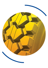 cut and chip resistant tread compound