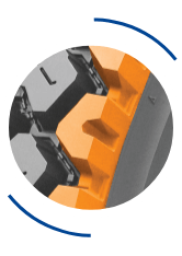 OPEN-SHOULDER TREAD DESIGN