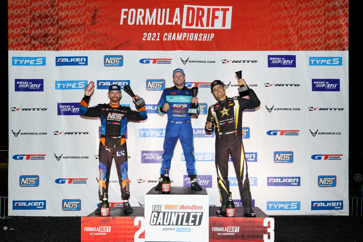 Team Falken’s Matt Field Jumps To First Place In The Formula Drift Championship With Win At NJ Round 3