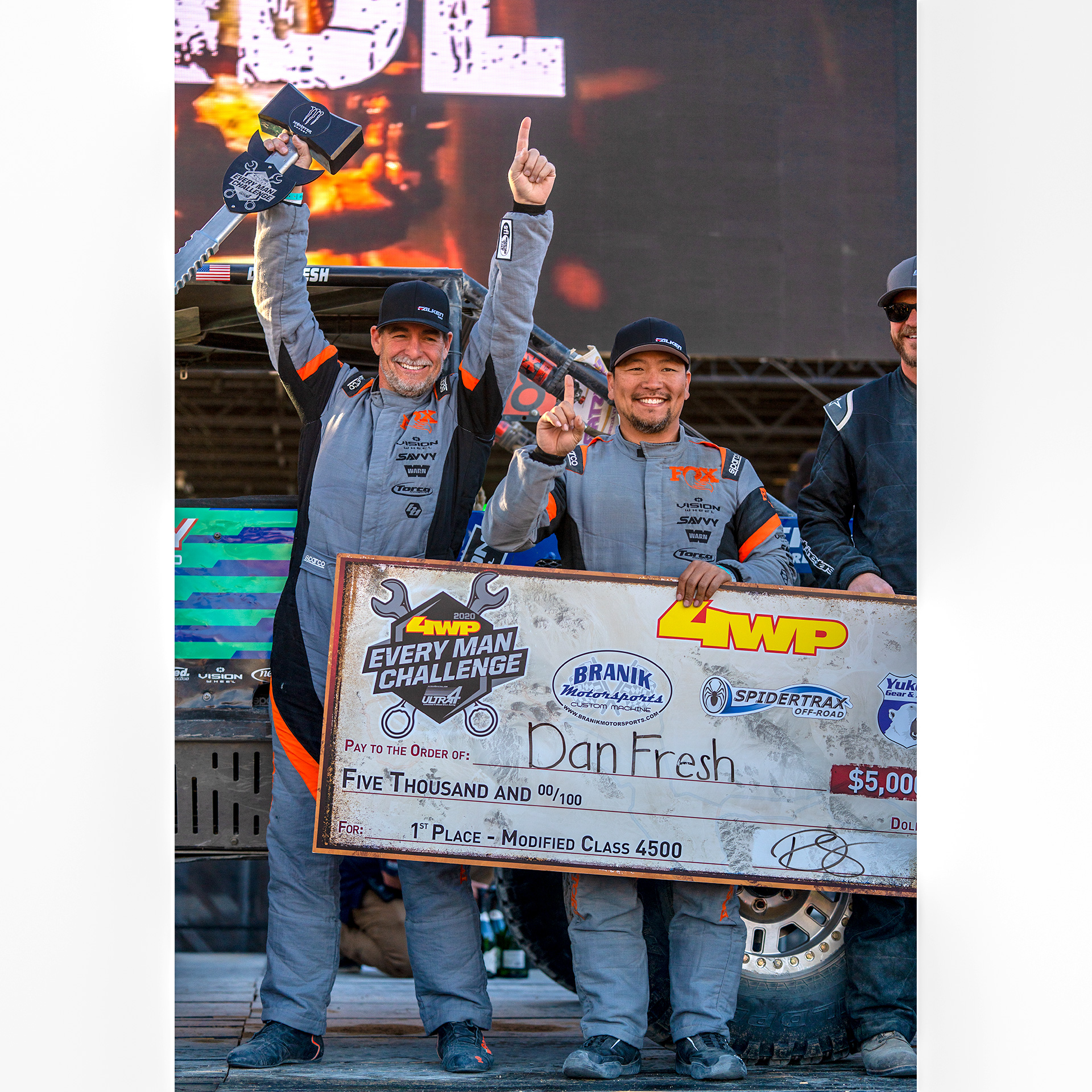 Falken Tires Scores Podium Finishes In Two Classes At King Of The Hammers Every Man Challenge